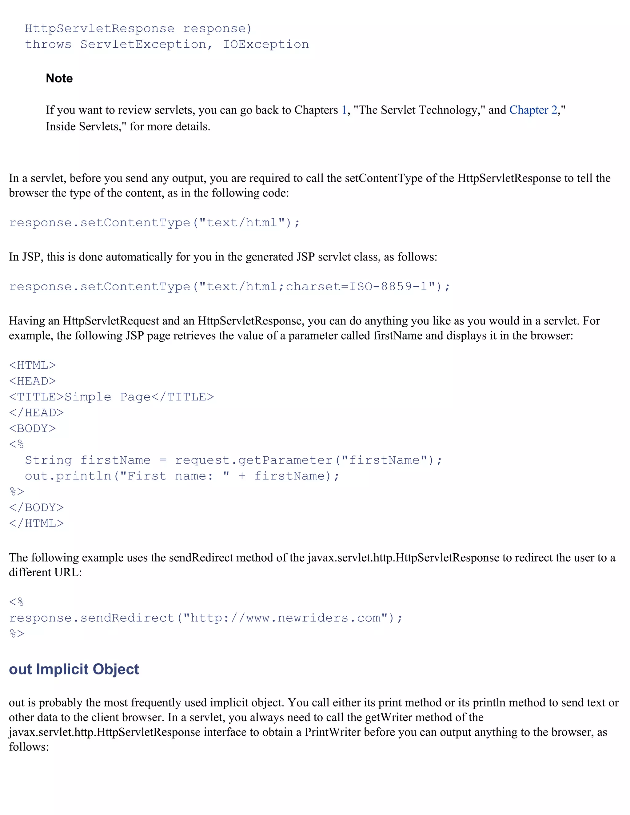 Java For The Web With Servlets%2cjsp%2cand Ejb