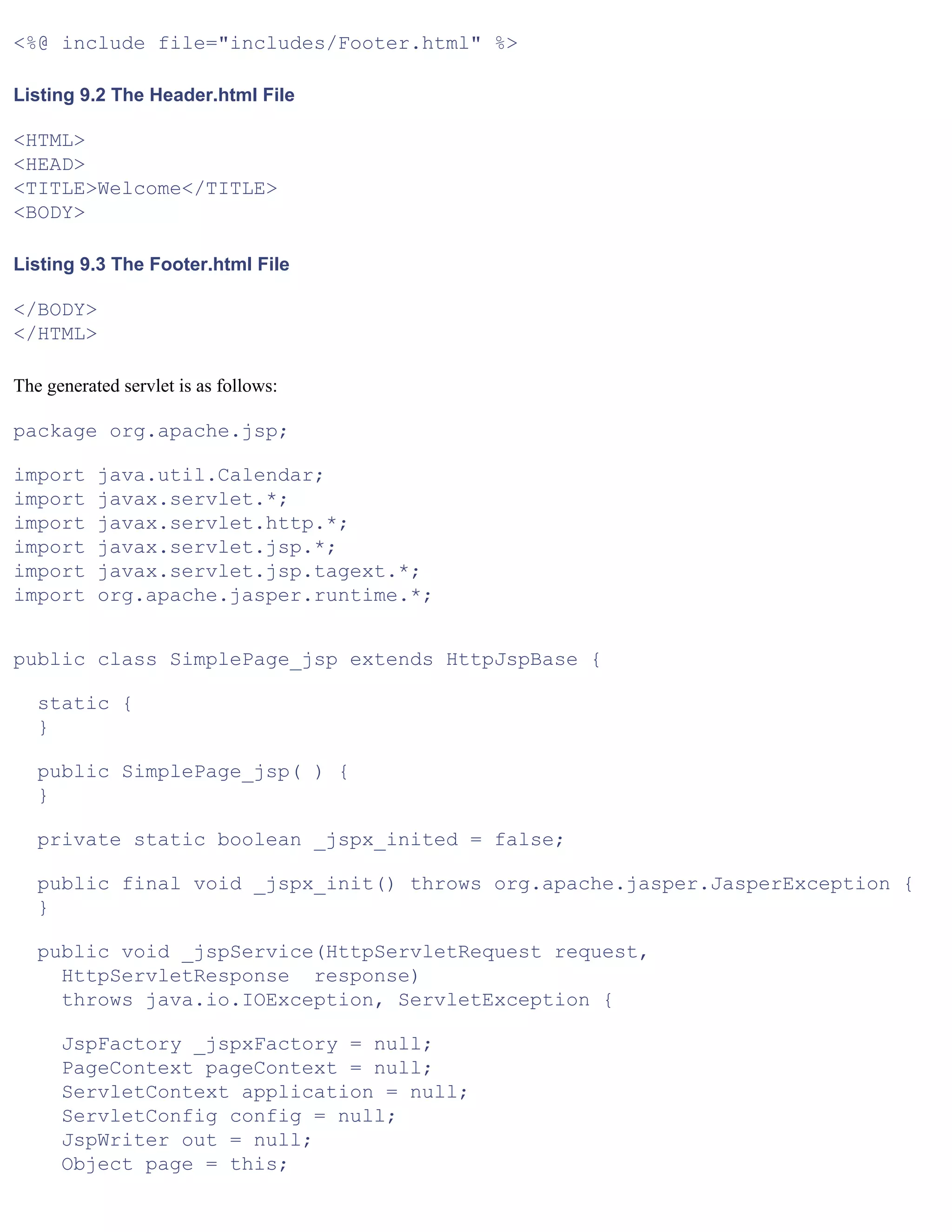 Java For The Web With Servlets%2cjsp%2cand Ejb