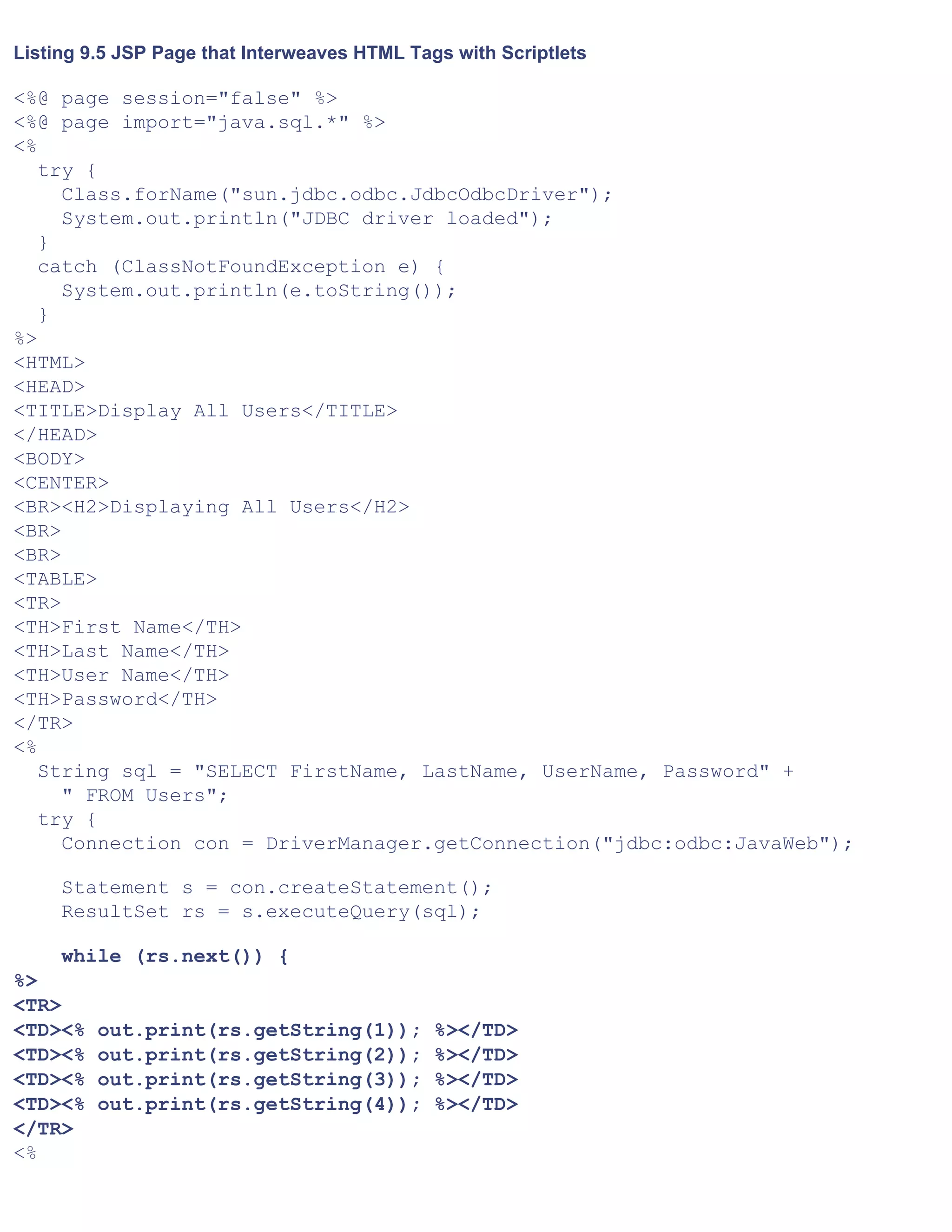 Java For The Web With Servlets%2cjsp%2cand Ejb