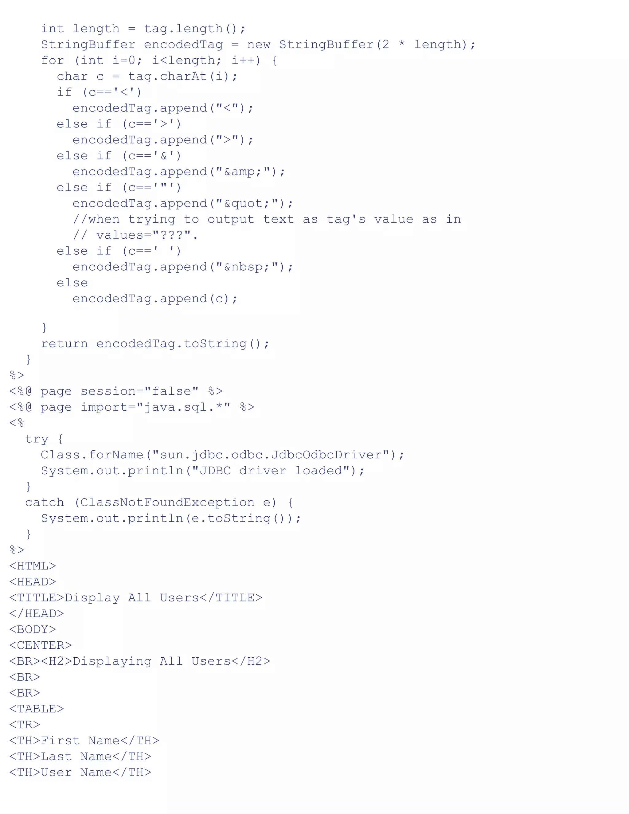 Java For The Web With Servlets%2cjsp%2cand Ejb