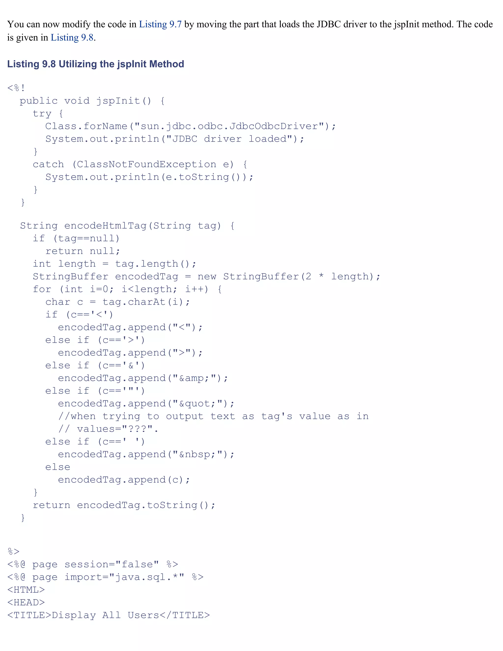 Java For The Web With Servlets%2cjsp%2cand Ejb