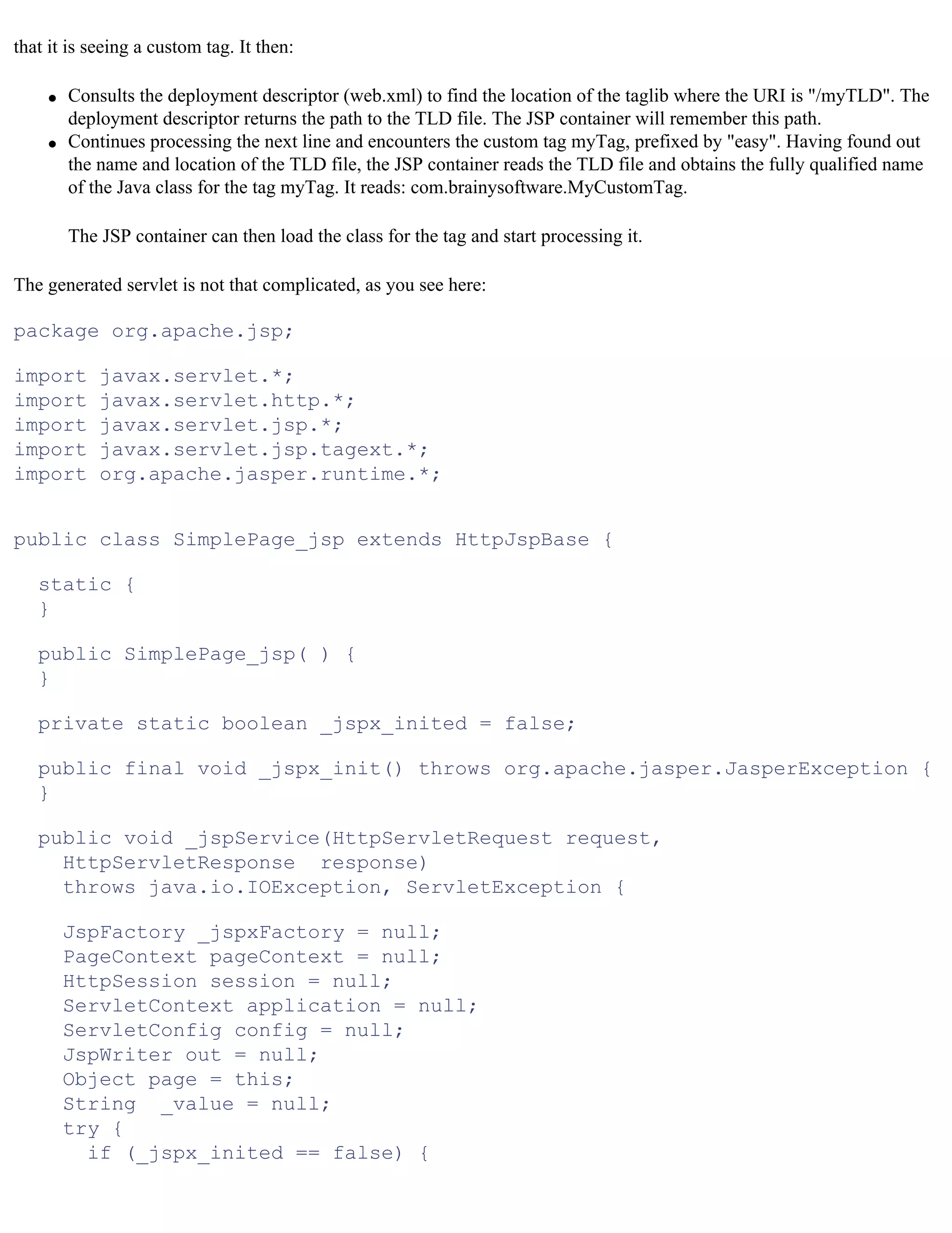 Java For The Web With Servlets%2cjsp%2cand Ejb