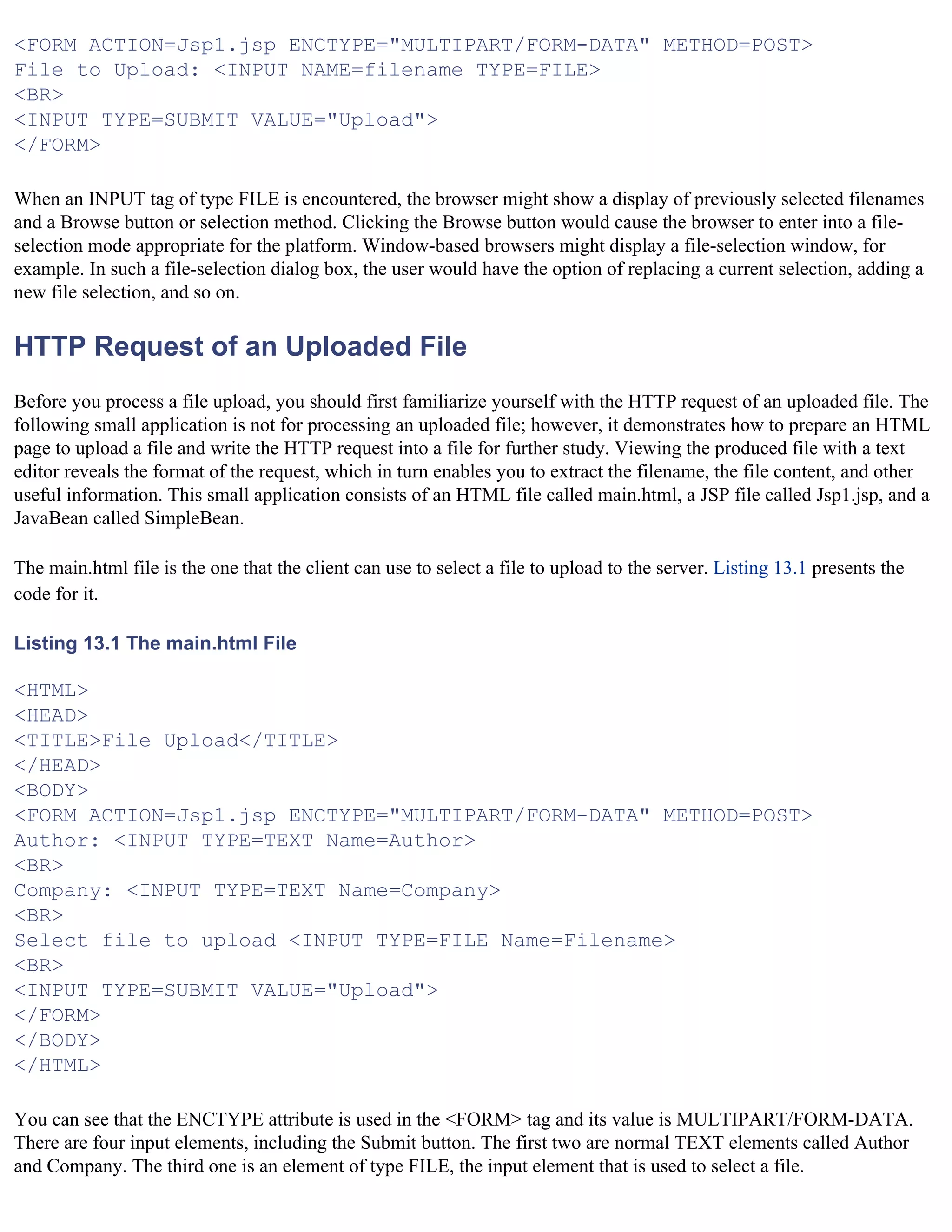 Java For The Web With Servlets%2cjsp%2cand Ejb