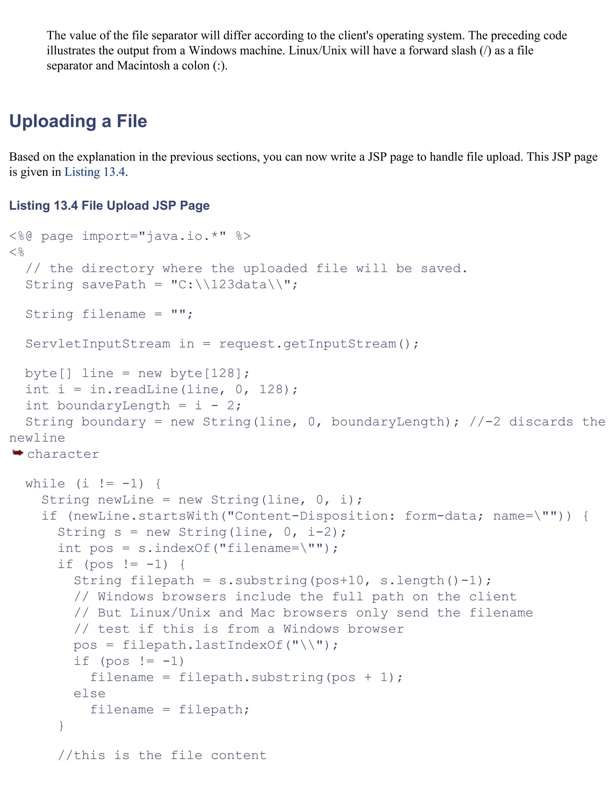 Java For The Web With Servlets%2cjsp%2cand Ejb