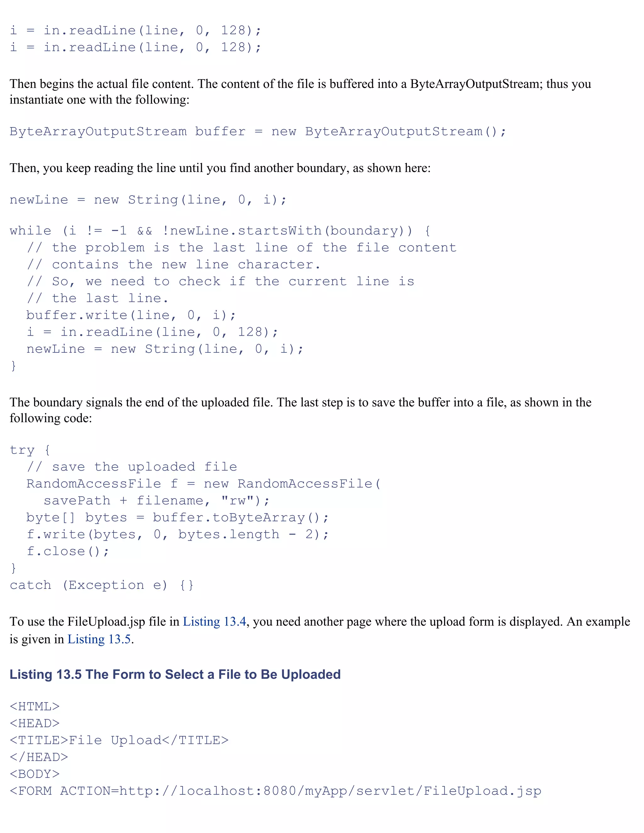 Java For The Web With Servlets%2cjsp%2cand Ejb