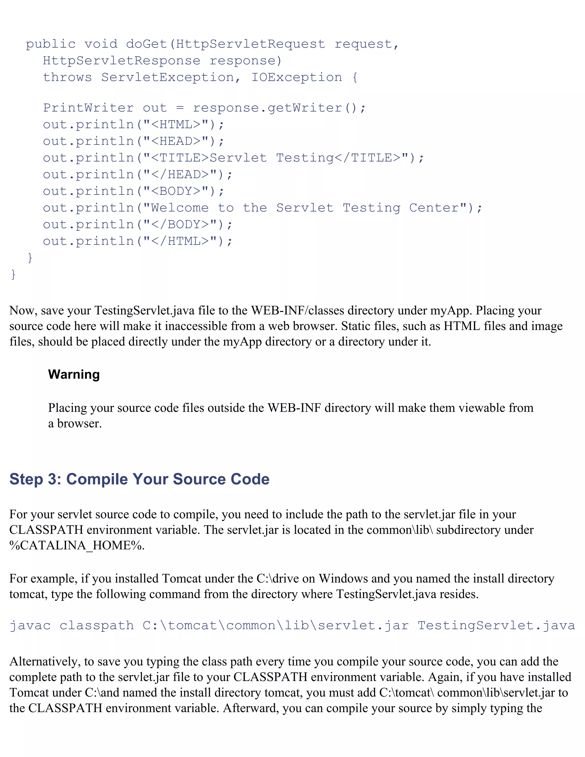 Java For The Web With Servlets%2cjsp%2cand Ejb