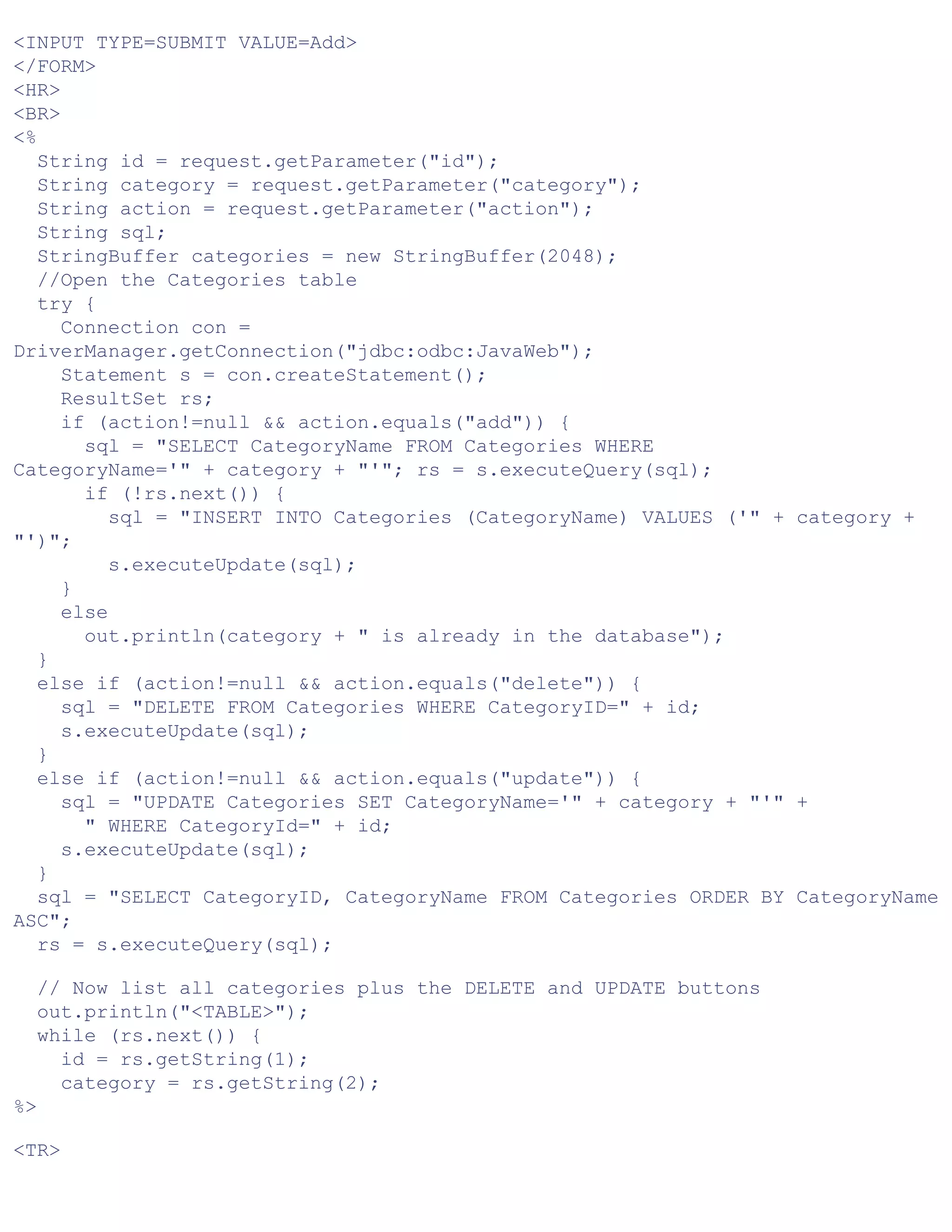 Java For The Web With Servlets%2cjsp%2cand Ejb