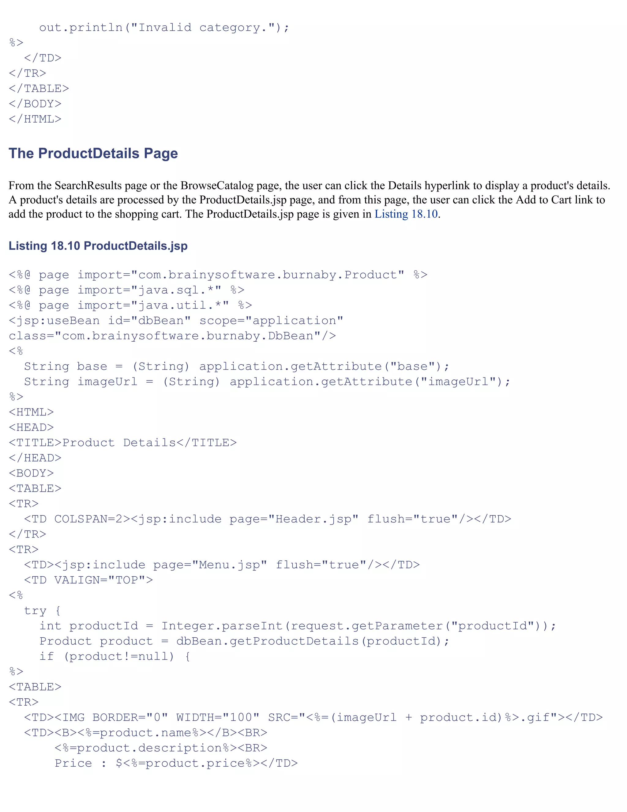Java For The Web With Servlets%2cjsp%2cand Ejb