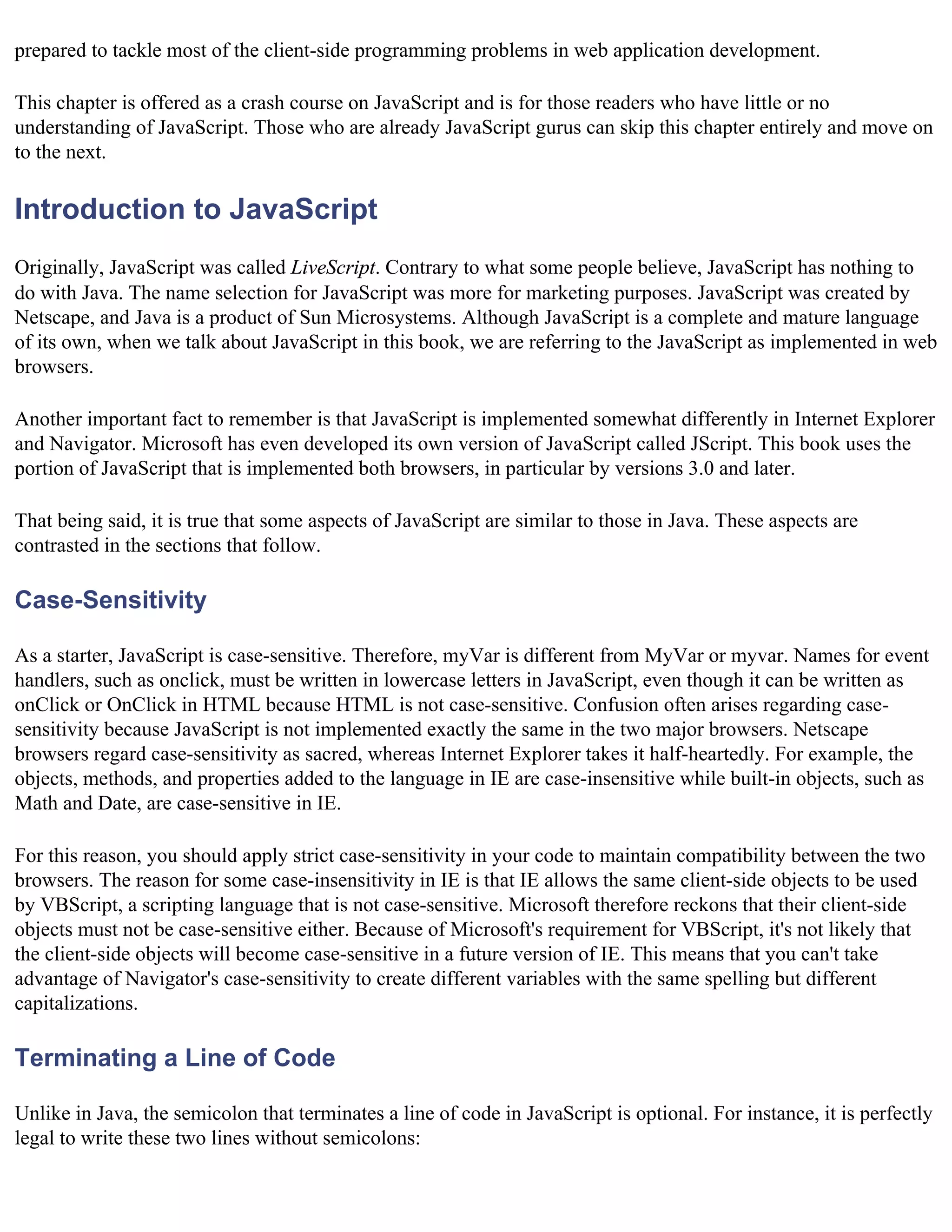 Java For The Web With Servlets%2cjsp%2cand Ejb