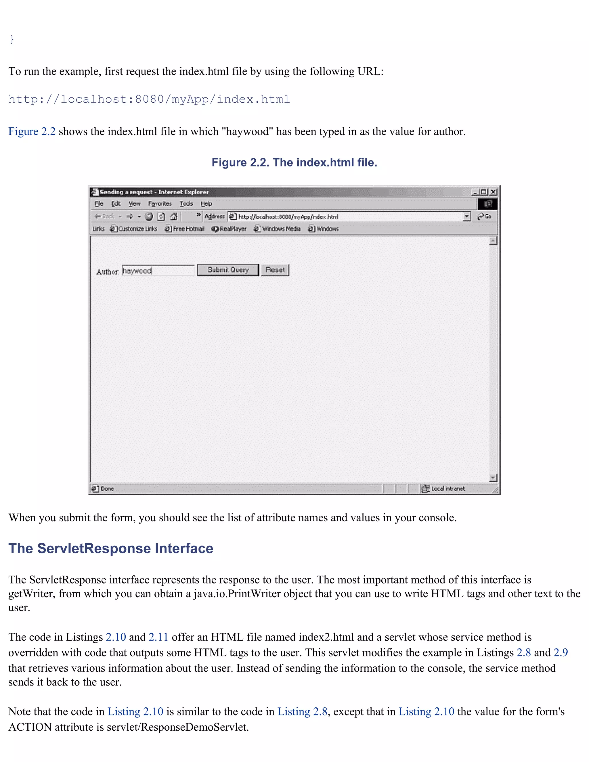 Java For The Web With Servlets%2cjsp%2cand Ejb