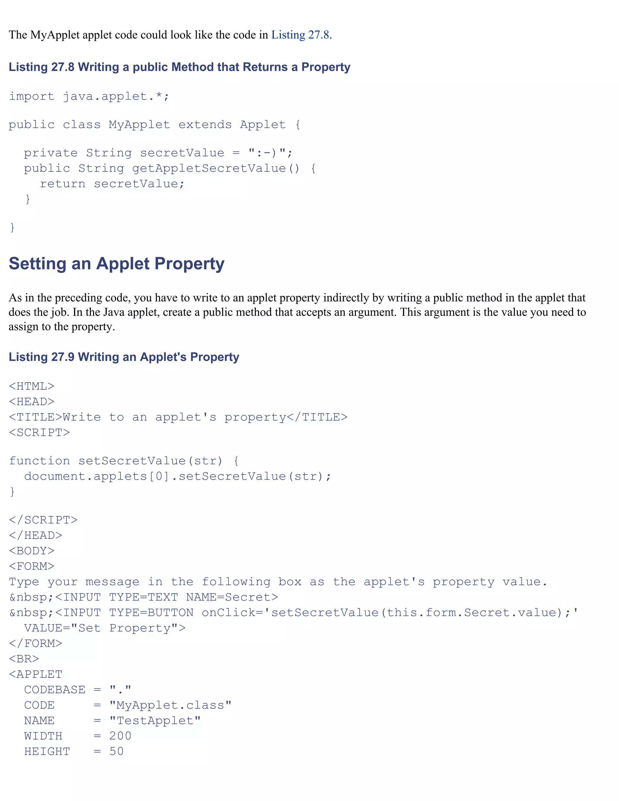 Java For The Web With Servlets%2cjsp%2cand Ejb