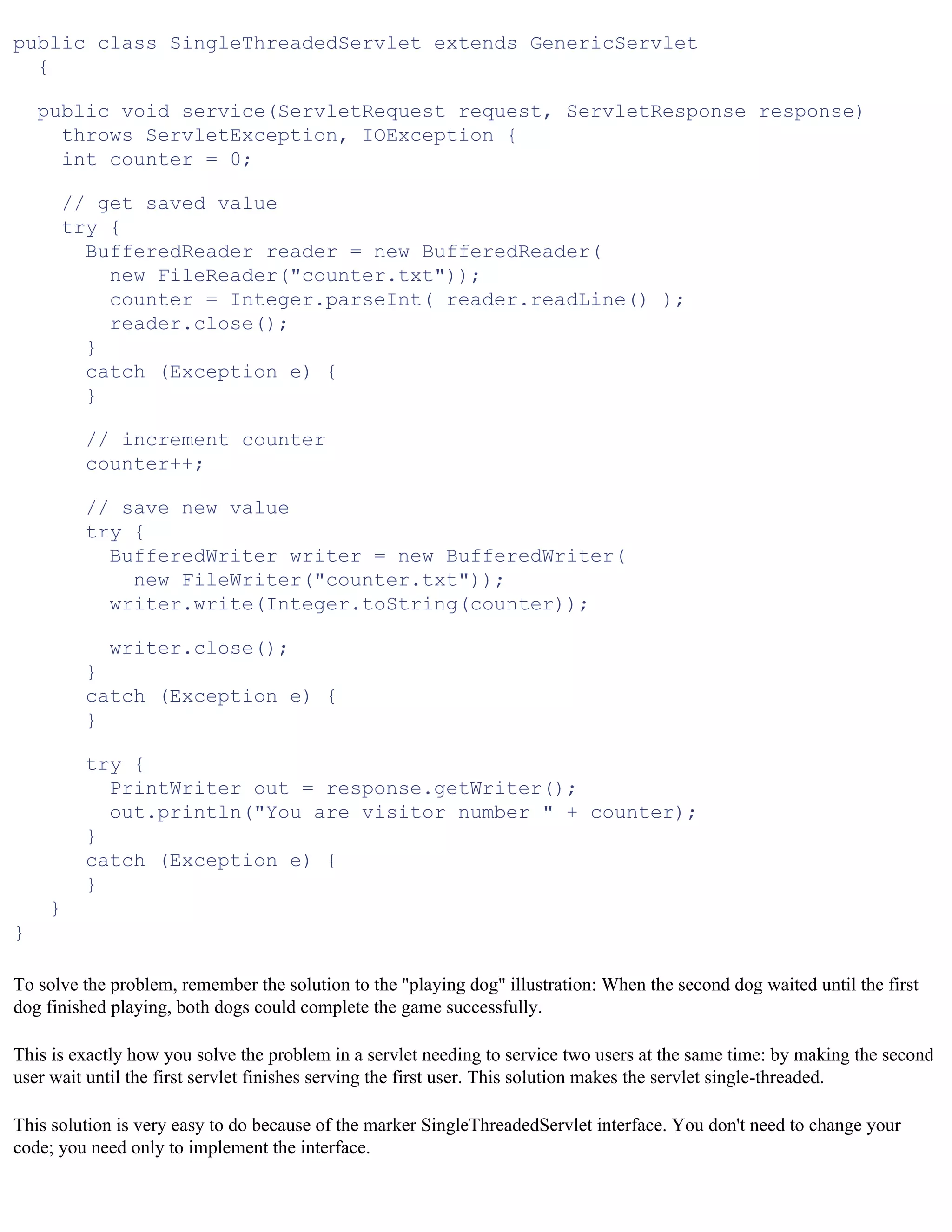 Java For The Web With Servlets%2cjsp%2cand Ejb