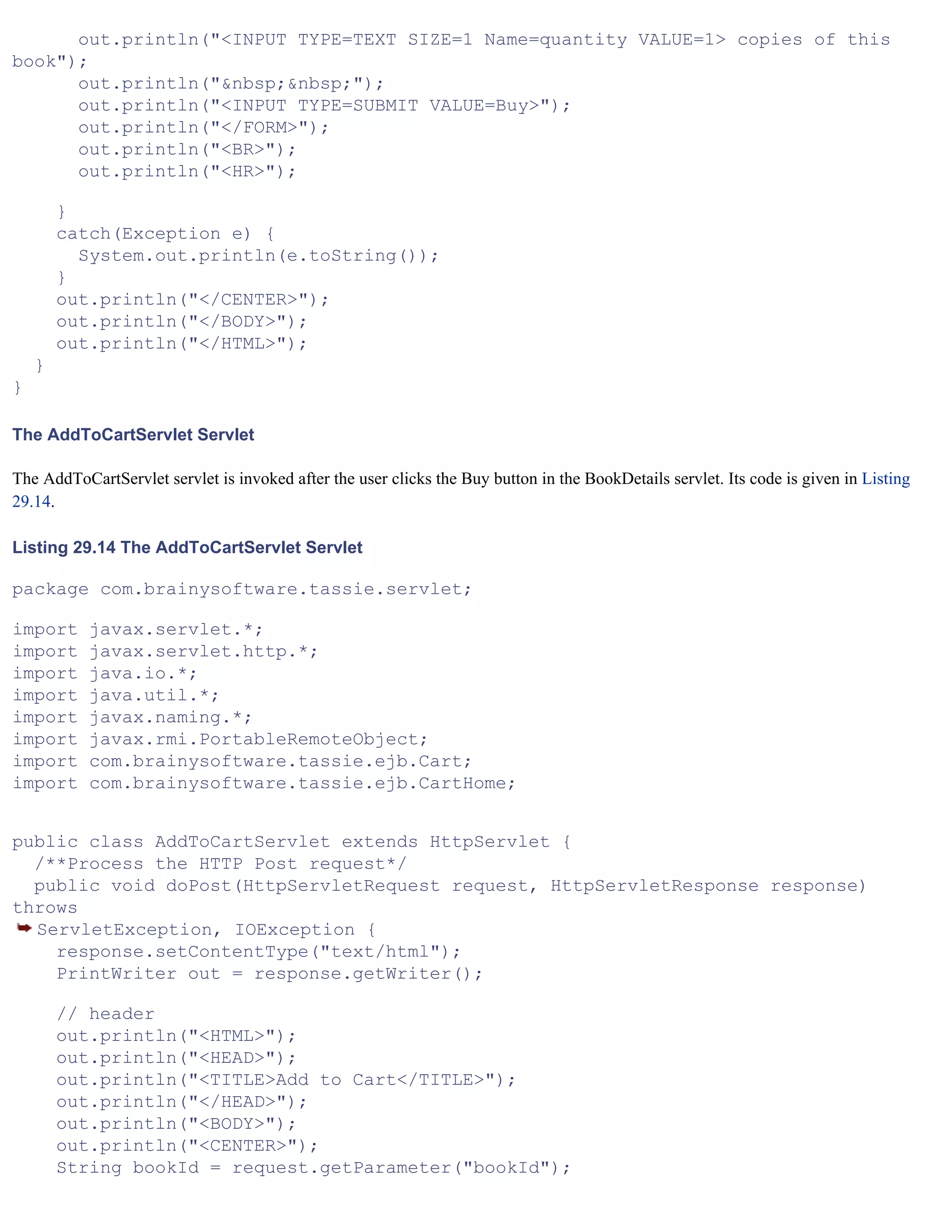 Java For The Web With Servlets%2cjsp%2cand Ejb