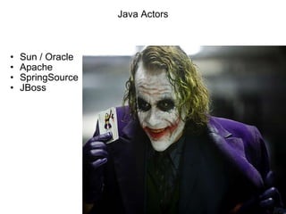 Java frameworks | PPT