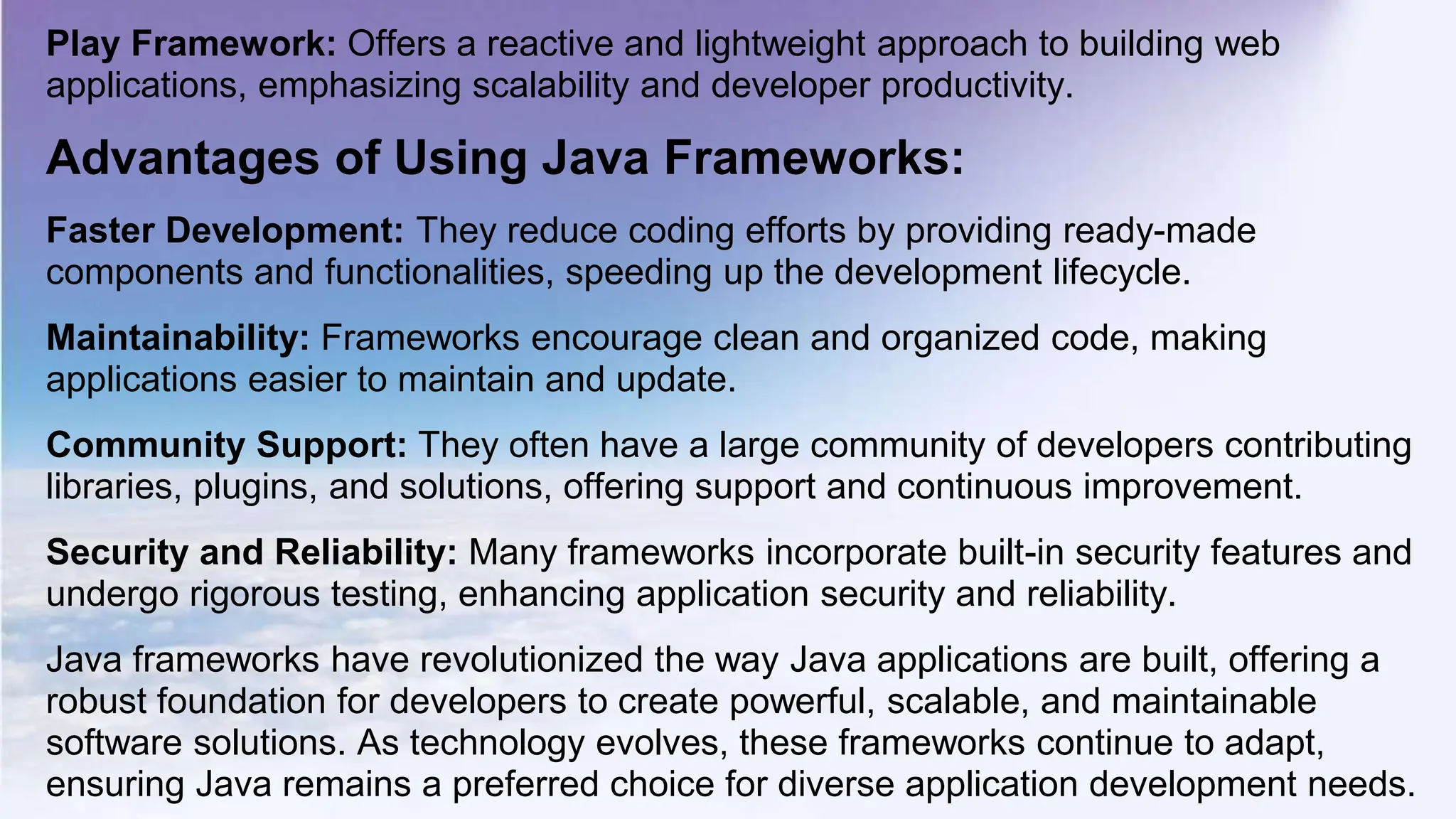 Java Frameworks Training in Noida.pptx