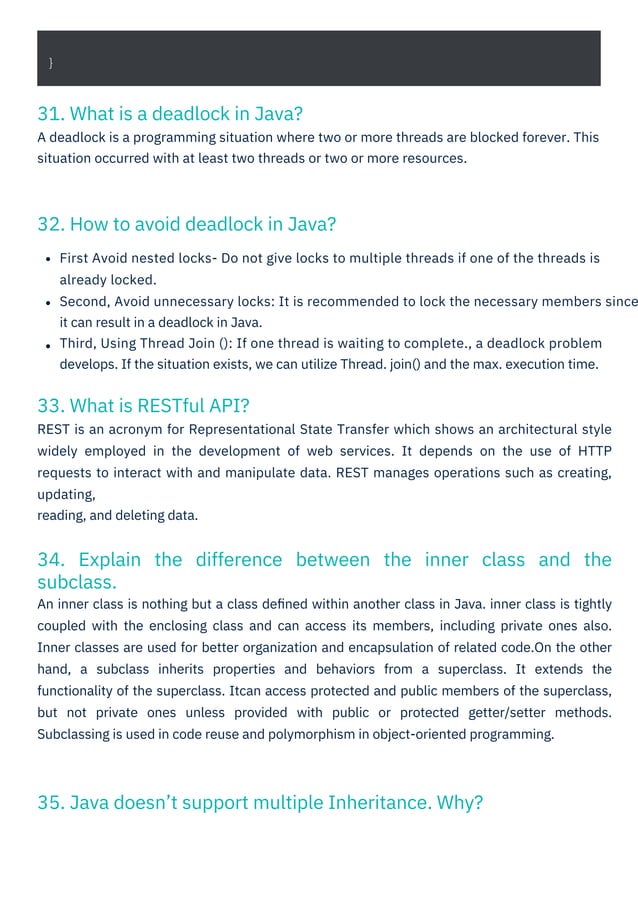 Java Full Stack Developer Interview Questions PDF By ScholarHat | PDF ...