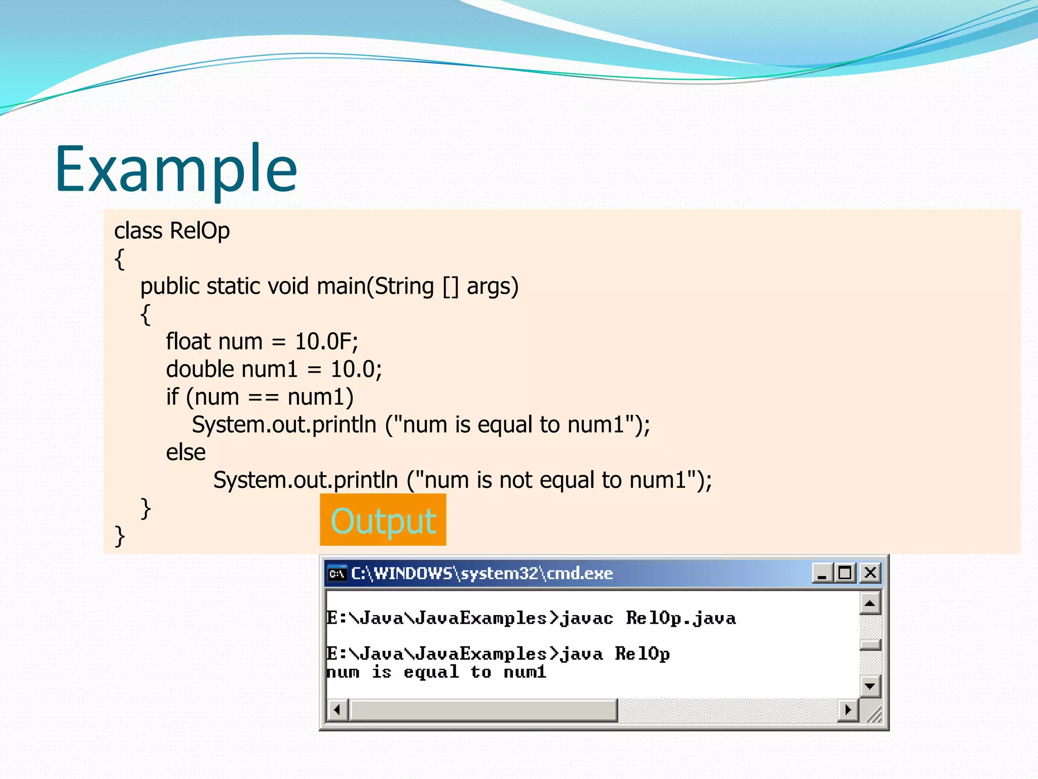 Java fundamentals | PPTX | Programming Languages | Computing