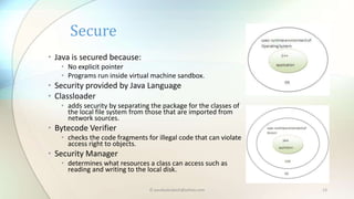 Java fundamentals | PPTX | Programming Languages | Computing