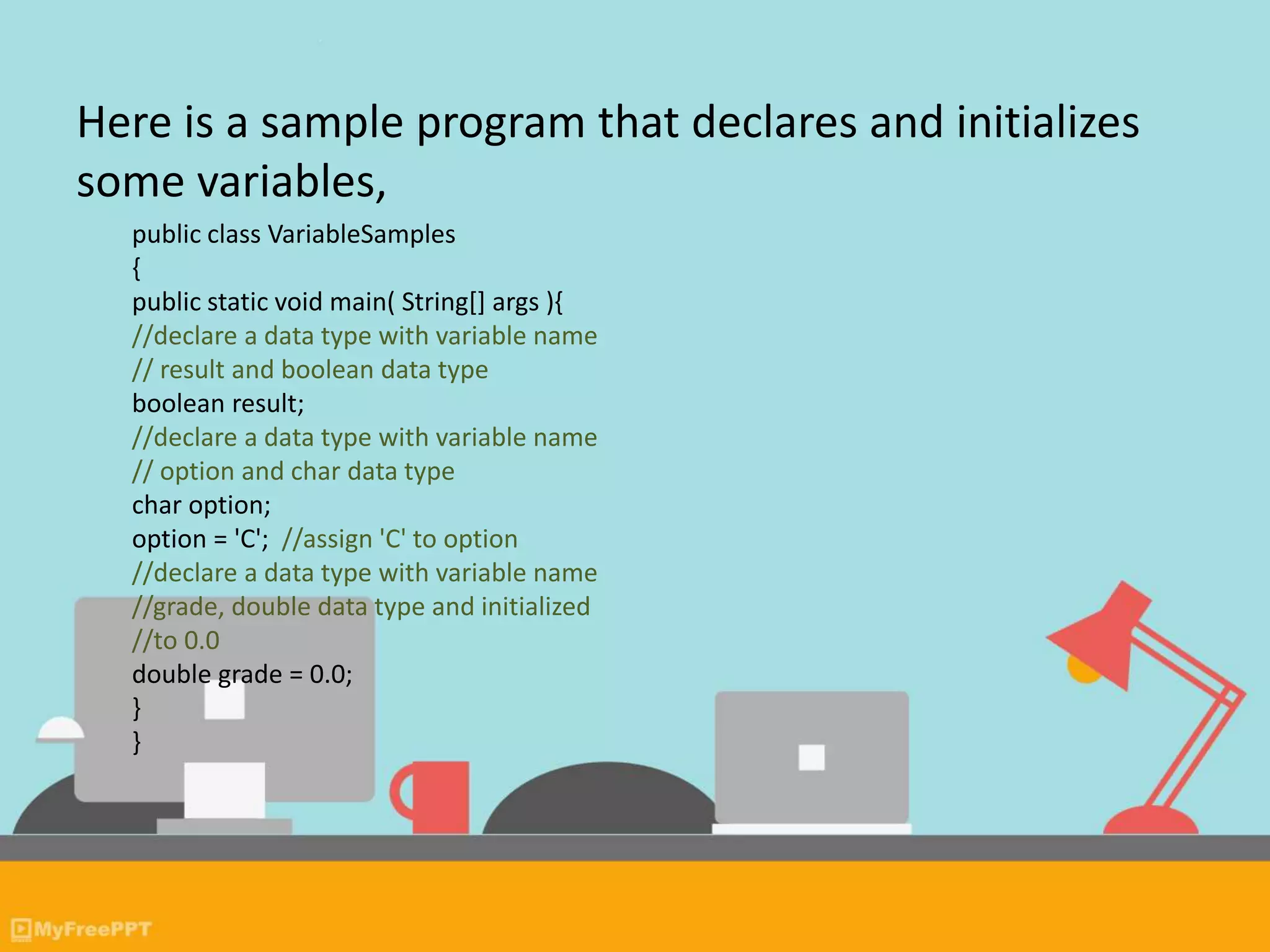 Java fundamentals | PPTX