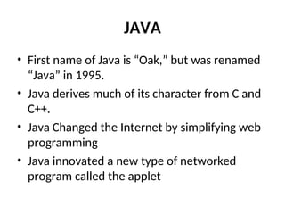 Java Programming Scott Oaks Java Fundamentalojhgghjjjjhhgghhjjjjhhj.ppt