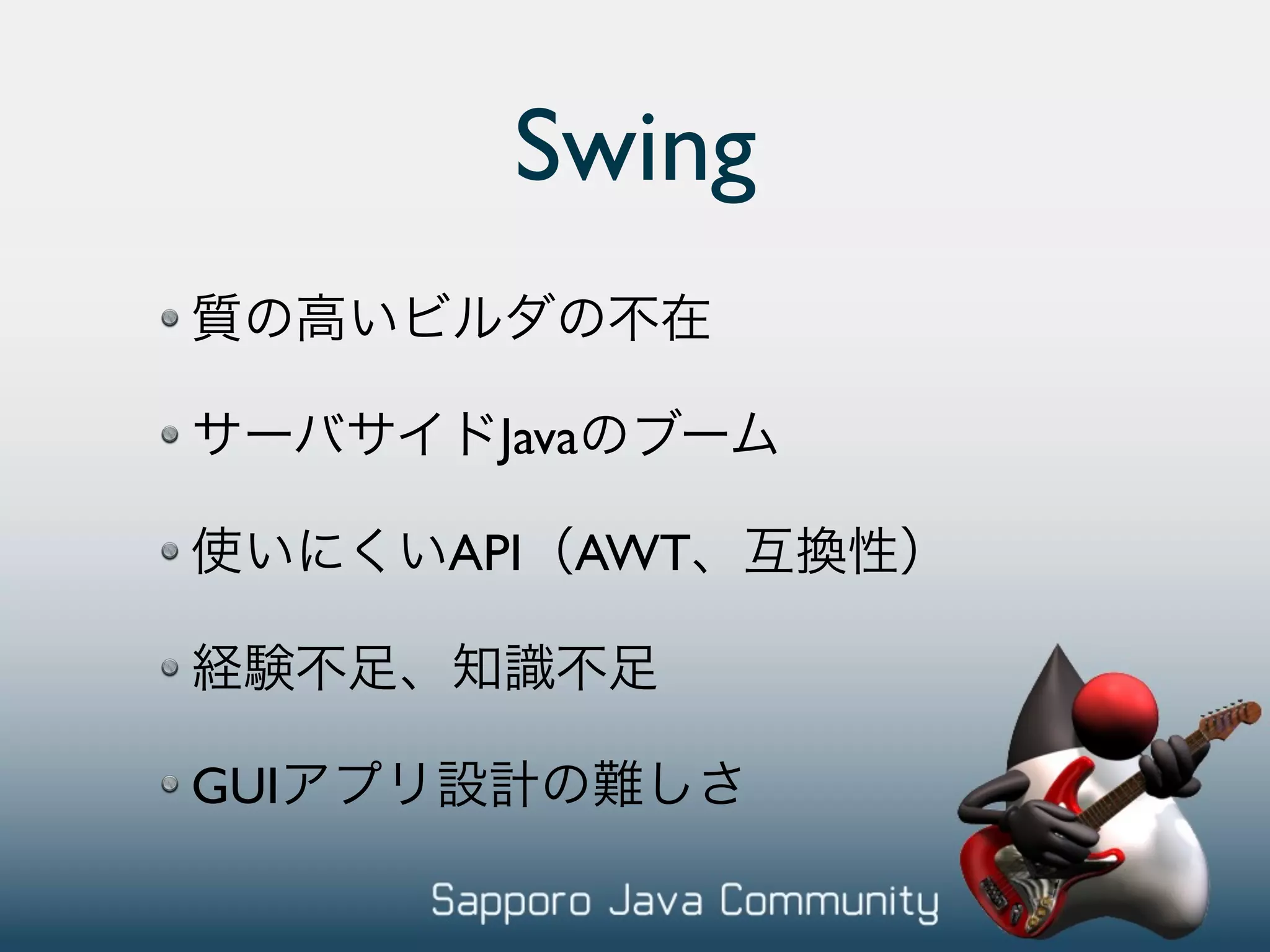 Swing Java API AWT GUI 