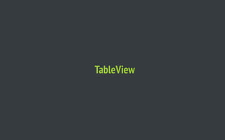 TableView
 