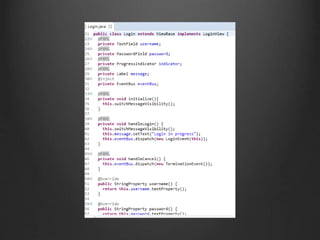 JavaFX - Straight from the trenches
