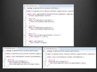 JavaFX - Straight from the trenches