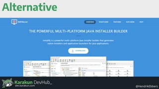 Karakun DevHub_
@HendrikEbbersdev.karakun.com
Alternative
 