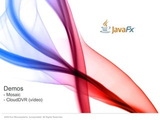 JavaFX 1.2 - Introducción