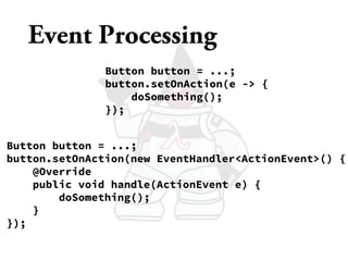 8 True Stories about JavaFX