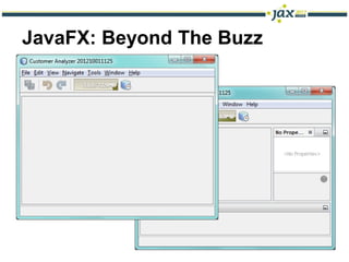 JavaFX: Beyond The Buzz
 
