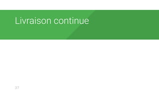 Livraison continue
37
 