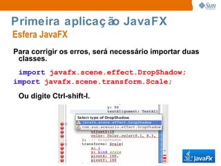 A sua tela deve estar parecida com a figura seguinte: 