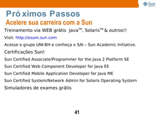 Primeira aplicação JavaFX Esfera JavaFX  O projeto está aberto no NetBeans; 