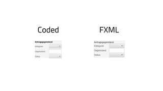 Coded FXML
 