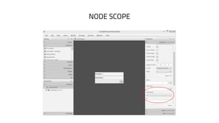 NODE SCOPE
 