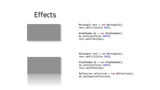 Effects
 