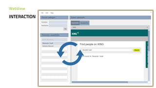 INTERACTION
WebView
 