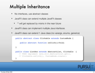 BeJUG JavaFx In Practice