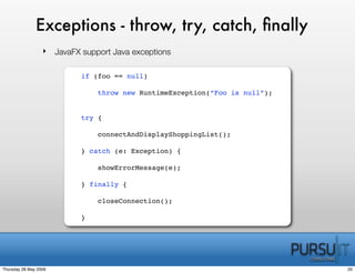 BeJUG JavaFx In Practice