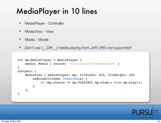 BeJUG JavaFx In Practice