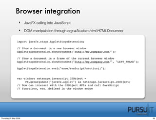 BeJUG JavaFx In Practice