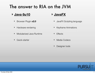 BeJUG JavaFx In Practice