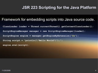 The JavaFx Script language 