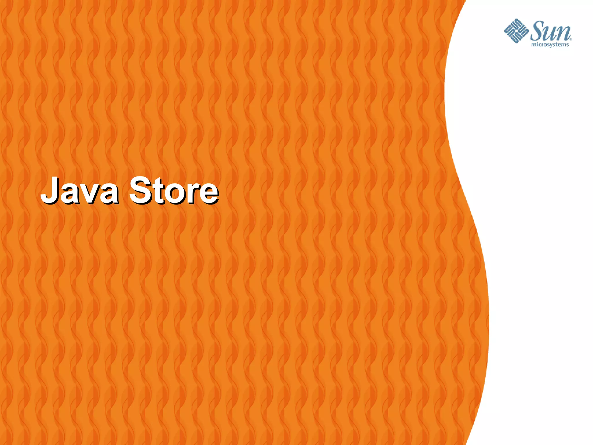 Java Store
 