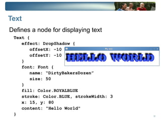 var i = 10; Garden variety type String 