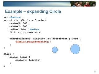 Opacity – setting the translucency  