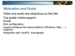 Images ImageView = ImageView { clip: Rectangle { y: 30 x: 50 width: 350 height: 100 } image: Image { url: "file:///..."} } 