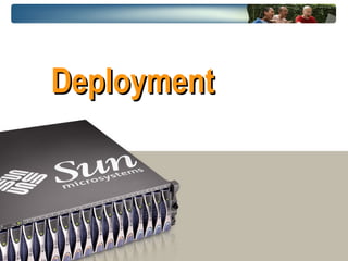 JavaFX Stage Scene  var stageContent: Node[]; stageContent  = [bgImage,  nextButton, backButton,  titleText,  thumbImageViewGroup,  fullImageView ]; def  stage  =  Stage  { title: "Pet Catalog" width: 201 height: 201 scene : Scene { content : Group { content: bind  stageContent } fill: Color.TRANSPARENT } } 